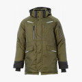 Куртка-парка зимняя мужская Brodeks KW215, цвет хаки