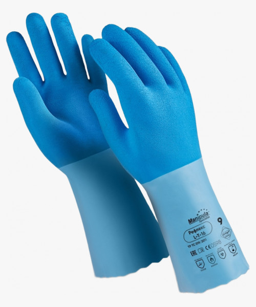Перчатки Manipula Specialist® Рефлекс (интерлок+латекс 1,4мм), L-T-16/CG-949