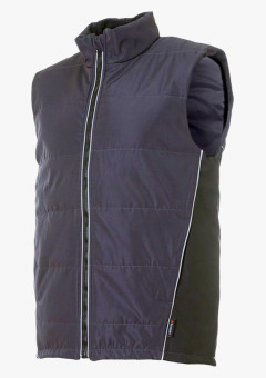 Жилет утеплённый Brodeks KW101, цвет серый, чёрный