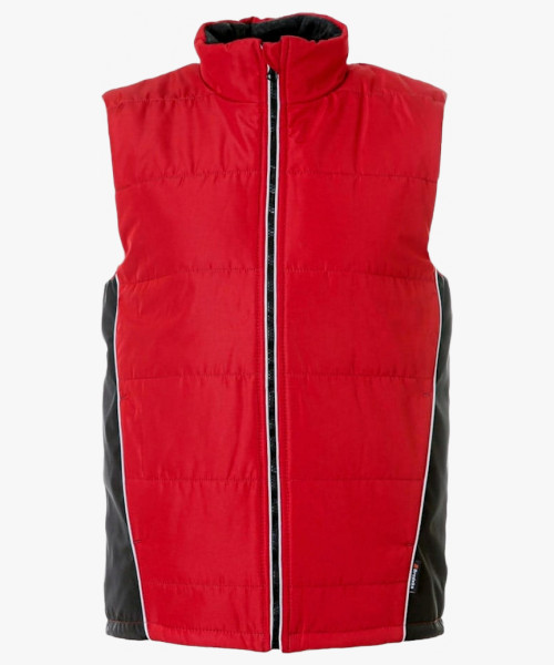 Жилет утеплённый Brodeks KW101, цвет красный, чёрный