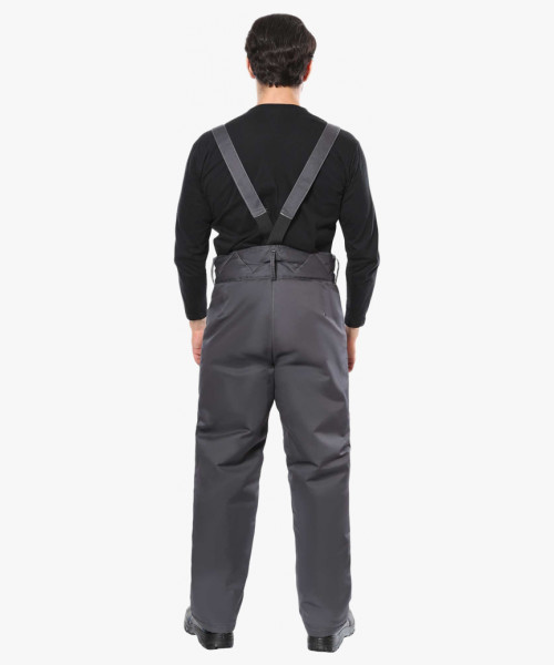 Брюки зимние универсальные тёмно-серые, тк. Орион