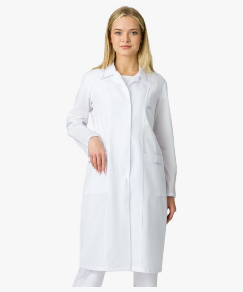Халат женский Стандарт (тк.ТиСи), белый