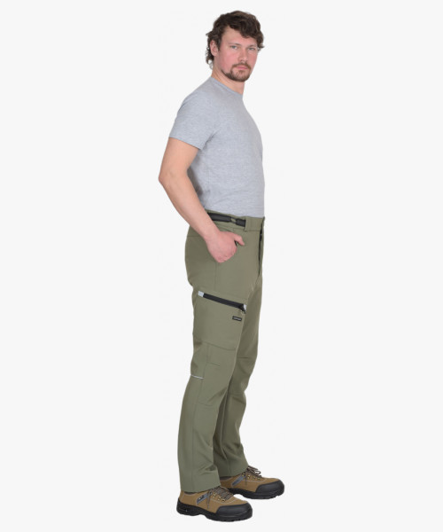 Брюки СИРИУС-СПЕЙС софтшелл олива