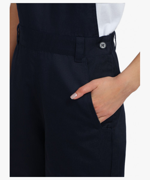 Костюм женский летний ProfLineSpecialist-2 (тк.Смесовая,240) полукомбинезон, т.синий/васильковый