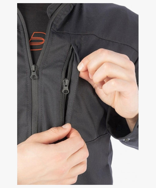 Куртка летняя мужская Brodeks KS 234, цвет чёрный