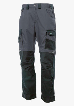 Брюки летние мужские Brodeks KS302-C, 100% хлопок, цвет графит серый, чёрный