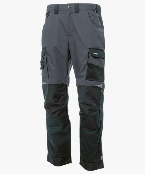 Брюки летние мужские Brodeks KS302-C, 100% хлопок, цвет графит серый, чёрный