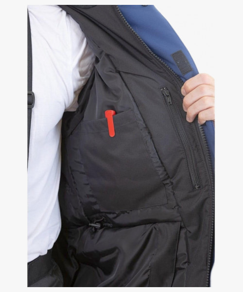 Куртка-парка зимняя мужская Brodeks KW215, цвет синий