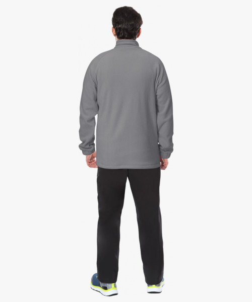 Куртка флисовая серая