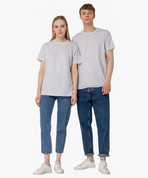 Футболка Regent 150, светло-серый меланж