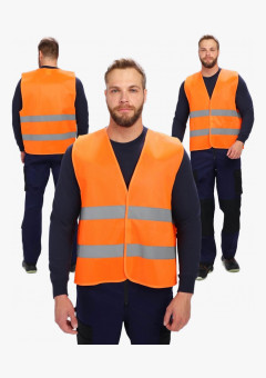 Жилет сигнальный ProfLineBase (тк.Полиэфир,100), оранжевый