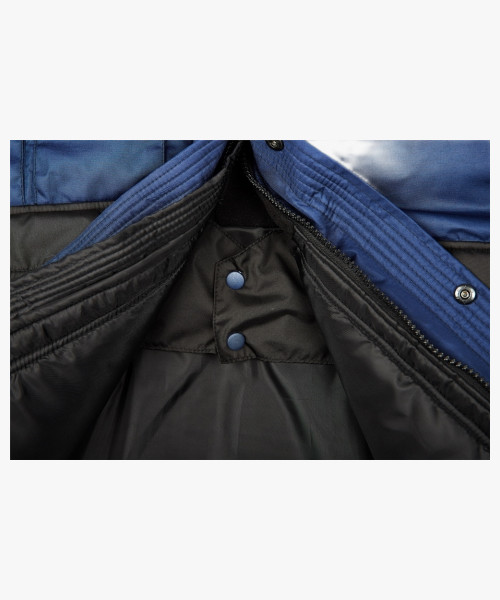 Костюм зимний Беркут (Таслан) п/к, темно-синий/черный