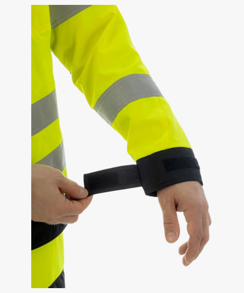 Куртка сигнальная Brodeks KS225, цвет жёлтый, чёрный