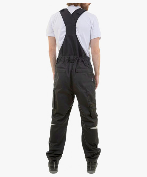 Полукомбинезон летний мужской Brodeks KS402, цвет чёрный