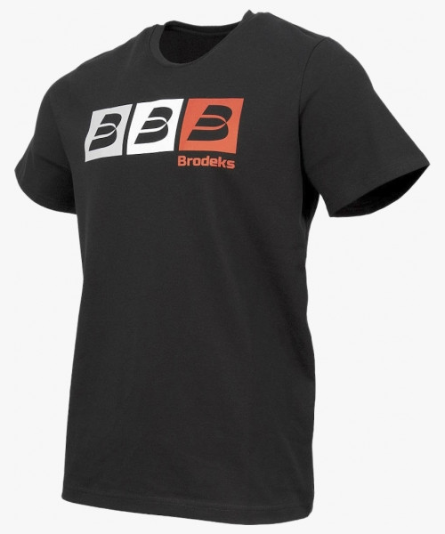 Футболка Brodeks KS705, цвет чёрный