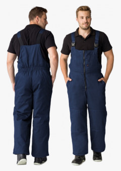 Полукомбинезон зимний Флофт Премиум (тк.Смесовая,240), т.синий