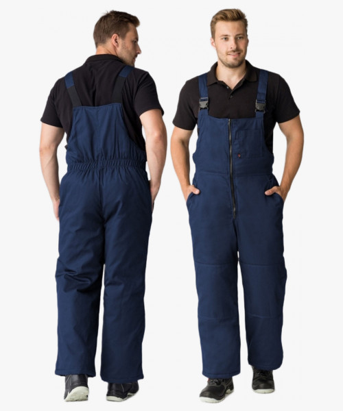 Полукомбинезон зимний Флофт Премиум (тк.Смесовая,240), т.синий