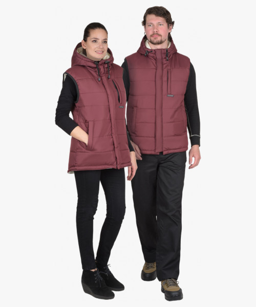 Жилет СИРИУС-ЗОДИАК бордовый