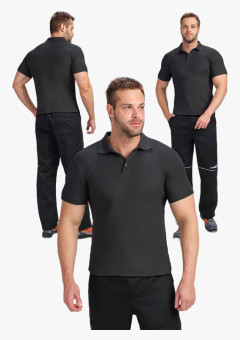 Рубашка-поло ProfLineBase (тк.Пике,180), серый/2