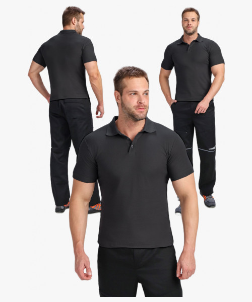 Рубашка-поло ProfLineBase (тк.Пике,180), серый/2