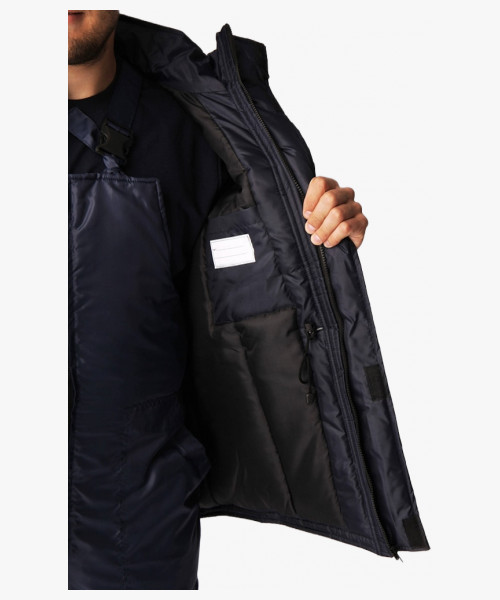 Куртка зимняя Прогресс (Оксфорд), темно-синий