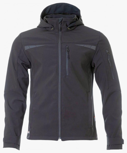 Куртка софтшелл летняя мужская Brodeks KS207, цвет чёрный