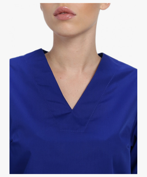 Костюм женский ХАССП-База (тк.ТиСи,120), васильковый