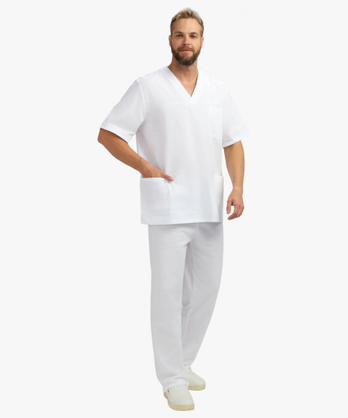 Костюм хирурга (тк.Бязь,145), белый
