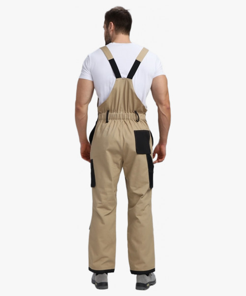 Полукомбинезон Милан CH (тк.Смесовая,260), бежевый/черный