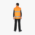 Жилет утеплённый СИРИУС-ЭКСПРЕСС оранжевый с СОП