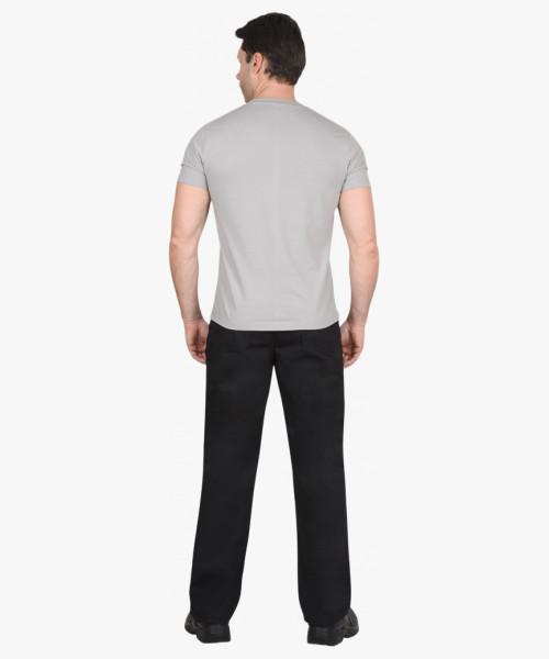 Футболка светло-серая 160г/м2