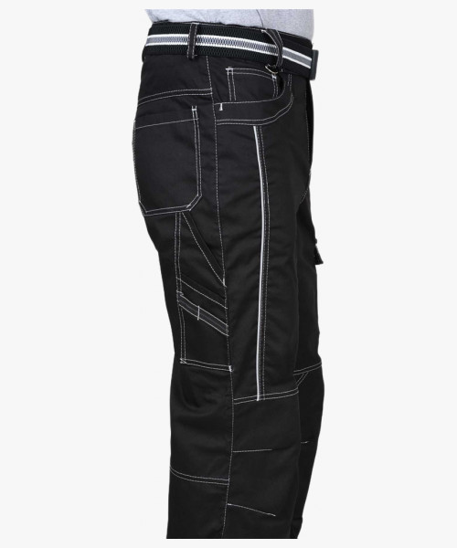 Костюм мужской СИРИУС-АЛЕКС куртка, брюки, чёрный