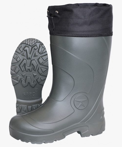 Сапоги ЭВА мужские (С-031) морозостойкие (-50С), МБС КЩС, с манжетой, цв. Оливковый