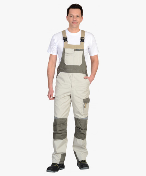 Полукомбинезон СИРИУС-КАСПИЙ молочный с оливой, песочным и СОП