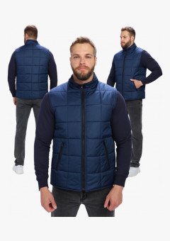 Жилет утепленный Офис (Дюспо), темно-синий