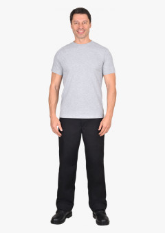 Футболка меланж серый  160г/м2