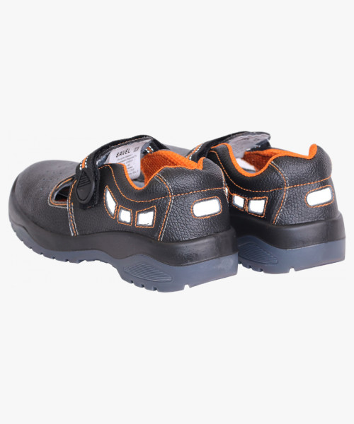 Полуботинки с перфорацией SAVЁL-ЕВРОПА Р кожа, МП, ПУ-ТПУ