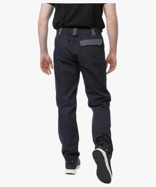 Брюки летние мужские Brodeks KS334, цвет серый, чёрный