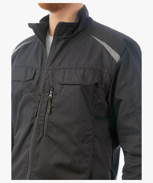 Куртка летняя мужская Brodeks KS202, цвет чёрный