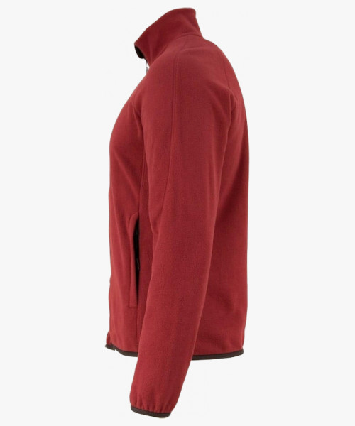 Толстовка флисовая Brodeks KS211, цвет бордовый