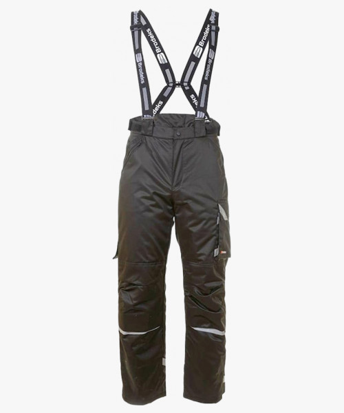 Брюки зимние мужские Brodeks KW304, цвет чёрный