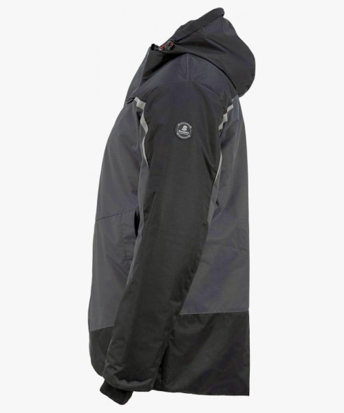 Куртка зимняя рабочая Brodeks KW 231, цвет серый, чёрный