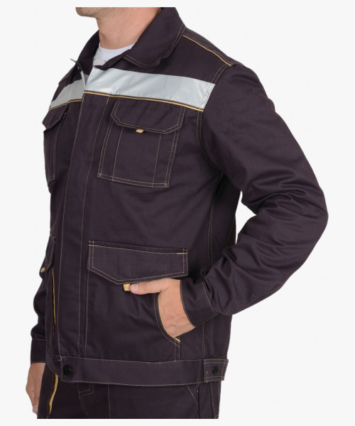 Костюм СИРИУС-ТРОЯ куртка, брюки 100% х/б, пл. 320 г/кв.м