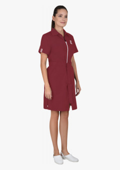 Халат СИРИУС-ВИКТОРИЯ женский бордовый