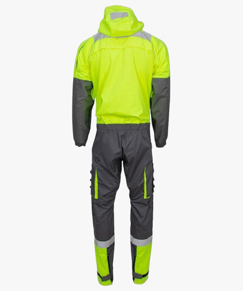 Комбинезон летний мужской Brodeks KS503, цвет жёлтый, серый