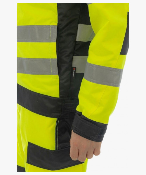 Куртка сигнальная Brodeks KS225, цвет жёлтый, чёрный