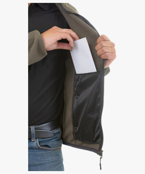 Толстовка флисовая Brodeks KS211, цвет хаки