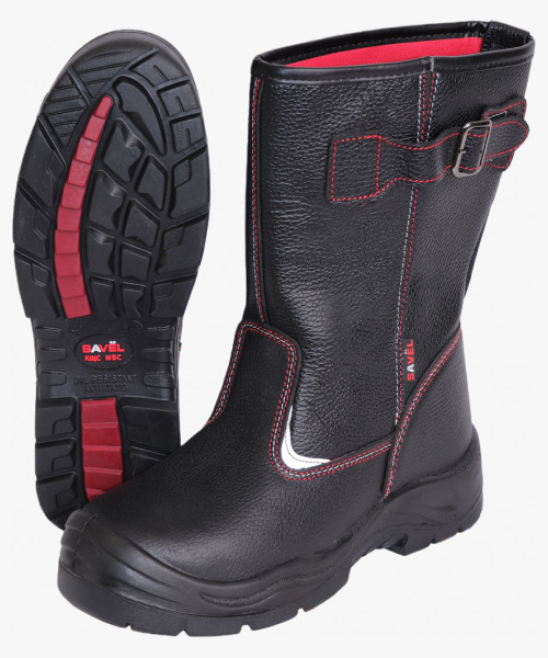 Сапоги СИРИУС, кожа, ПКП, ПУ-Нитрил