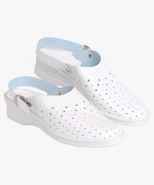 Сабо искусственная кожа женские