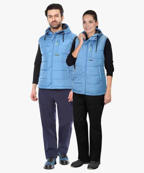 Жилет СИРИУС-ЗОДИАК темно-голубой